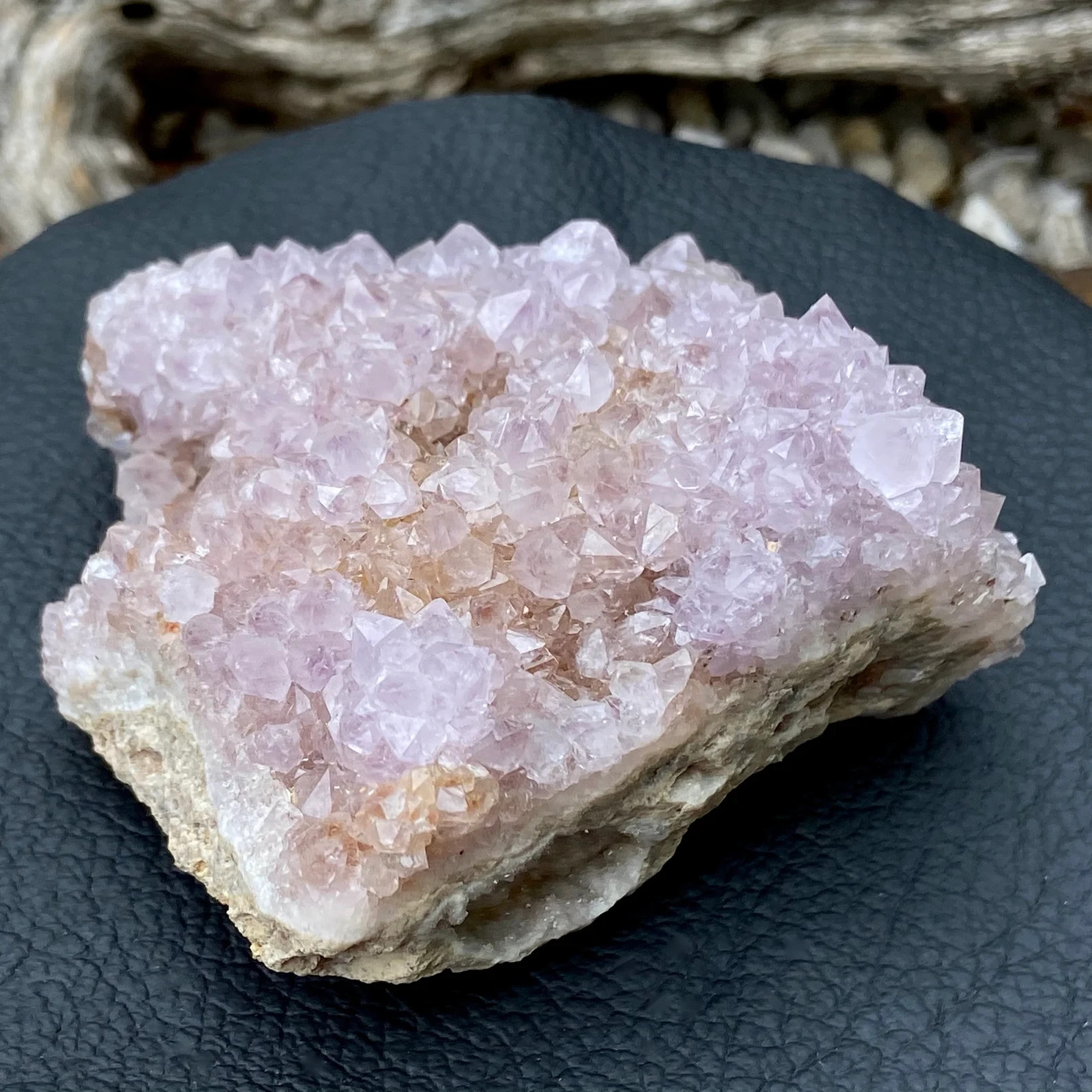 266g Big Natural Spirit Quartz (Cactus Quartz) Cluster Amethyst – South Africa
