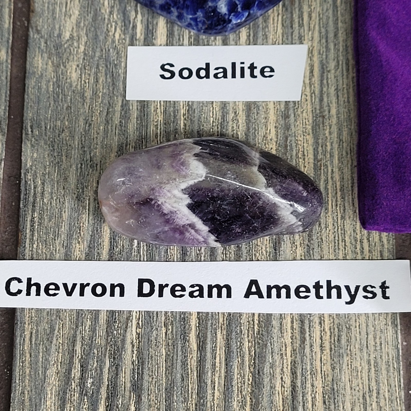 9pc Divination Altar Crystal Set Beginner Witchcraft Lapis Lazuli Labradorite