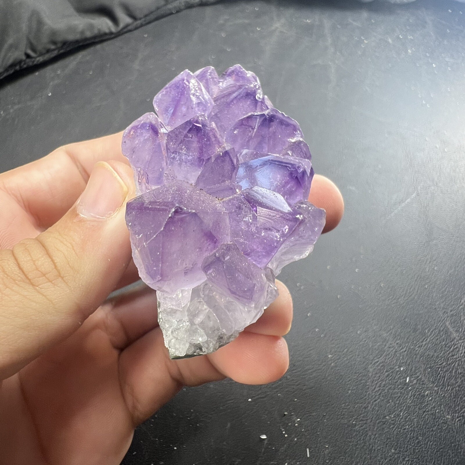 Amethyst Quartz Crystal Cluster from Uruguay