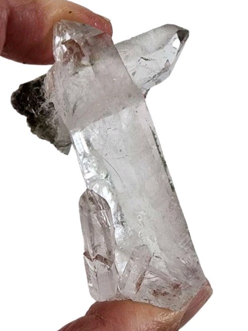 Quartz Crystal Natural Cluster Brazil 32.2 grams.