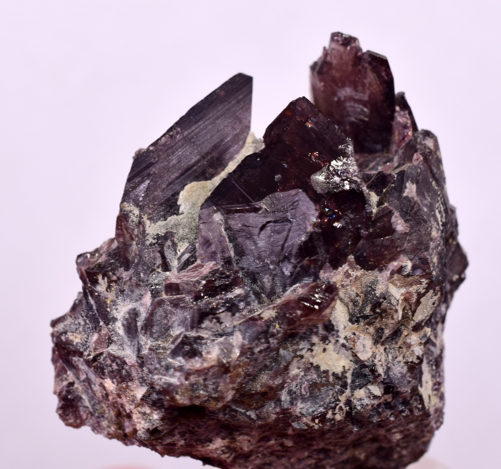 4cm GEM AXINITE CRYSTAL PERU SUPER SHINY MINERAL SPECIMEN AB302