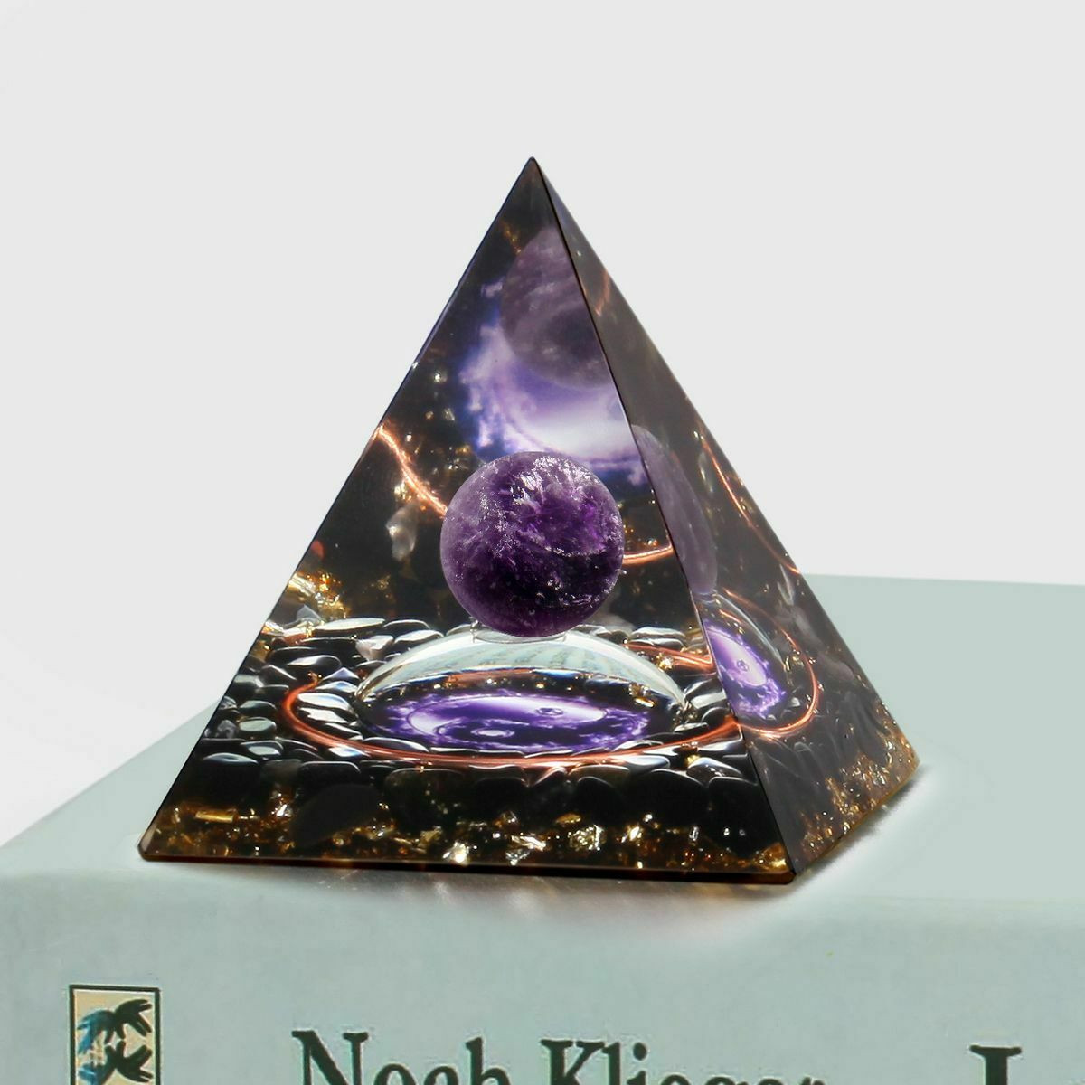 Orgone Pyramid Energy Generator Emf Protection Healing Meditation Orgonite USA
