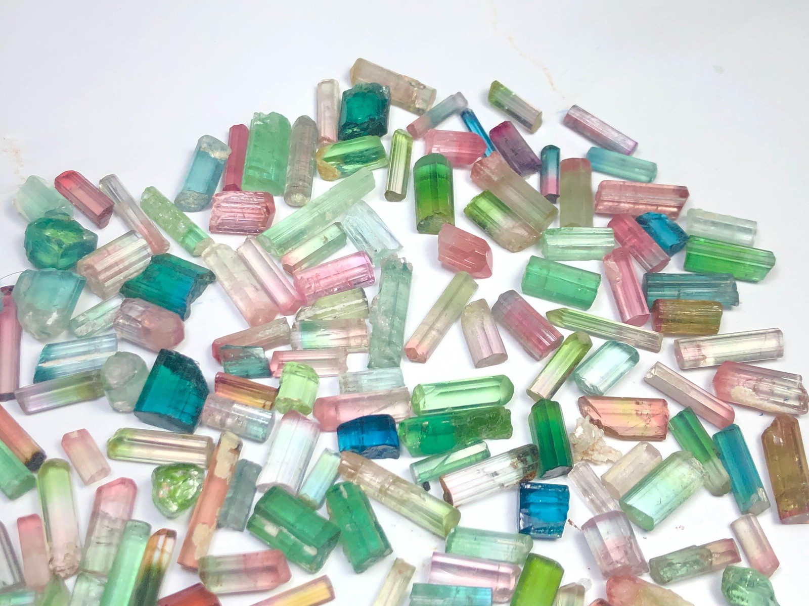 Natural Multiple Colour Tourmaline Jewellery Size Lot