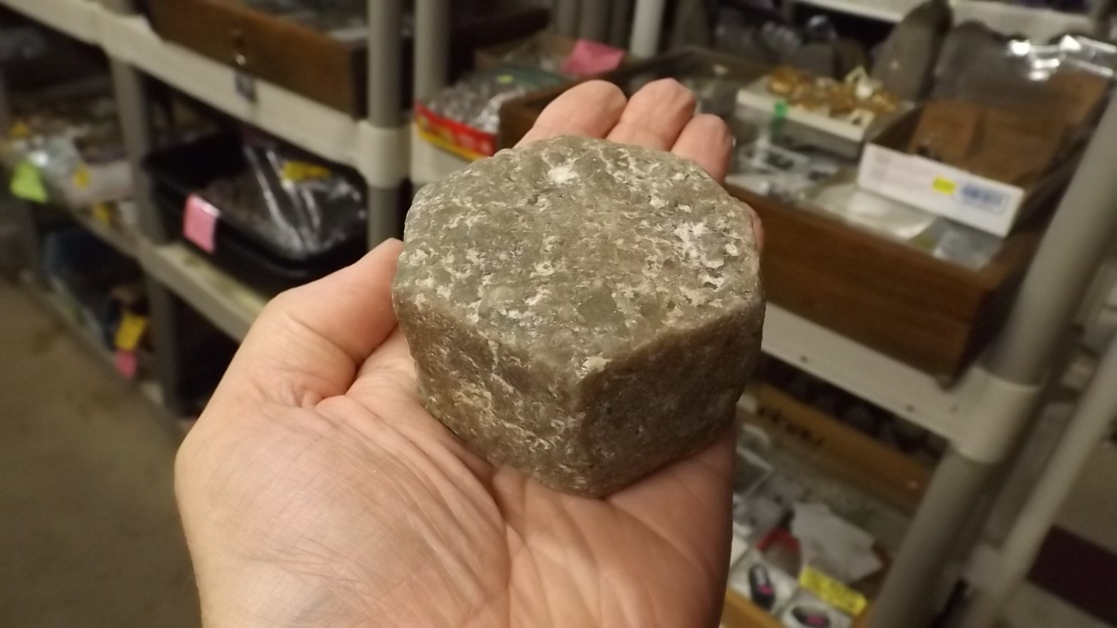 1 POUND : White Hexagonal Large Sapphire Rough Corundum Crystal