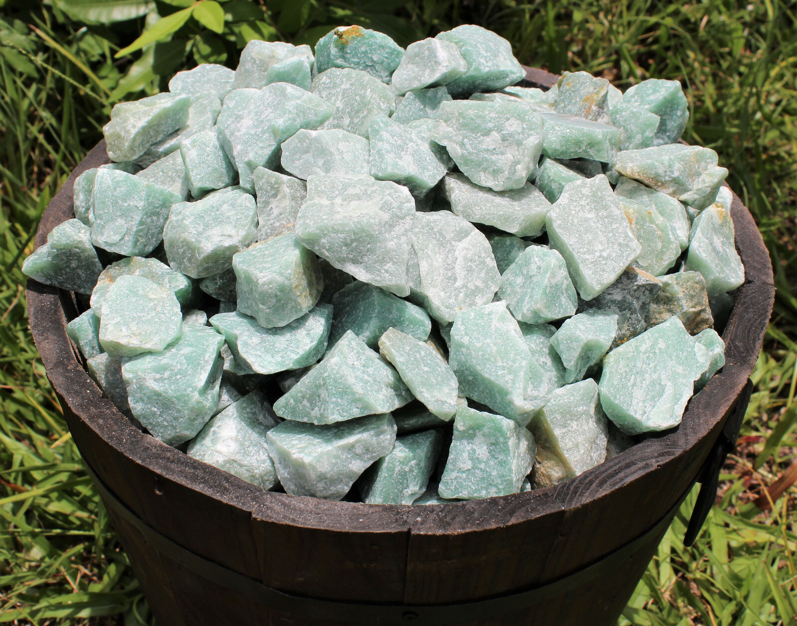 Green Aventurine Rough Natural Stones Bulk Lots (Raw Crystals, Raw Green Quartz)