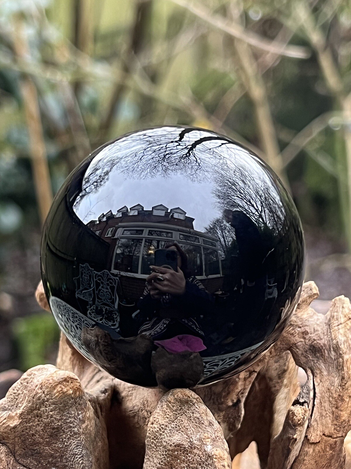 Black Obsidian Crystal Ball Large AAA+ Powerful / Creative / Protective 60mm