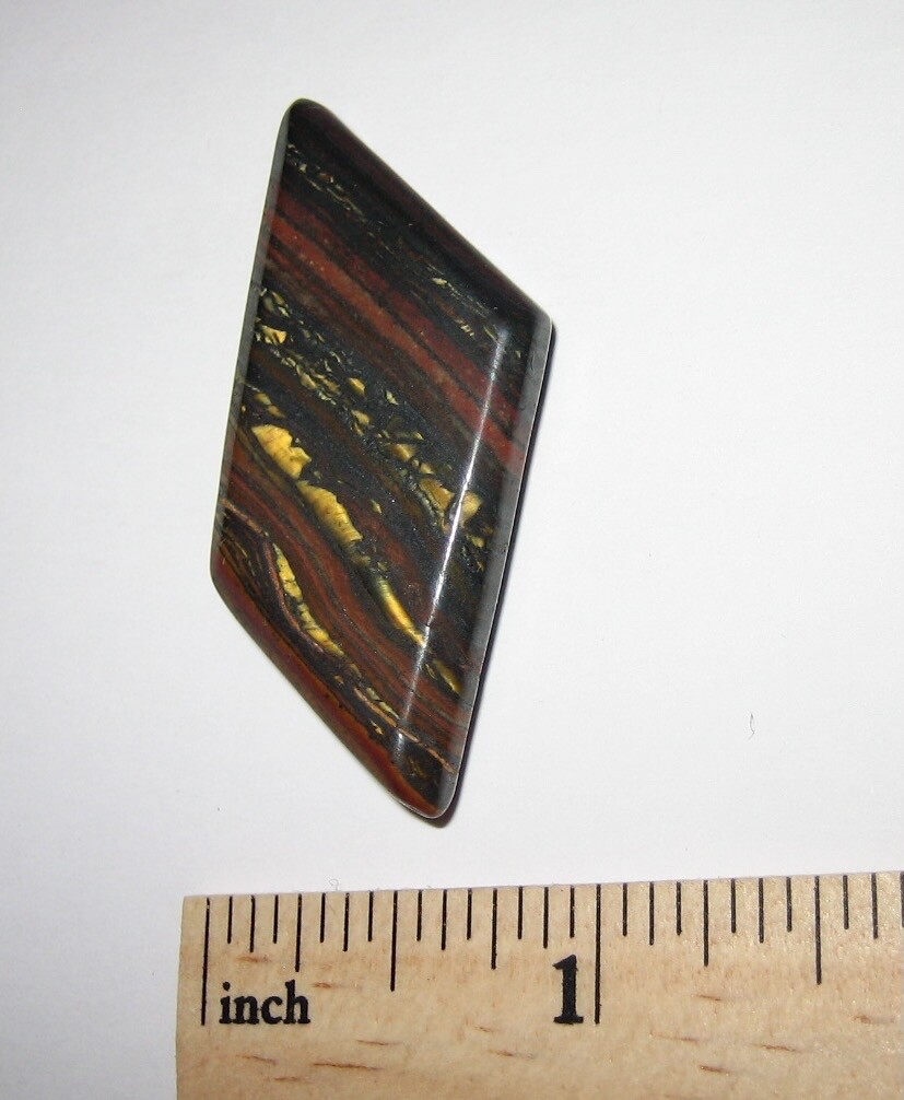 1.6″ TUMBLED POLISHED NATURAL TIGER IRON STONE MINERAL FROM AUSTRALIA ~ 12g *10