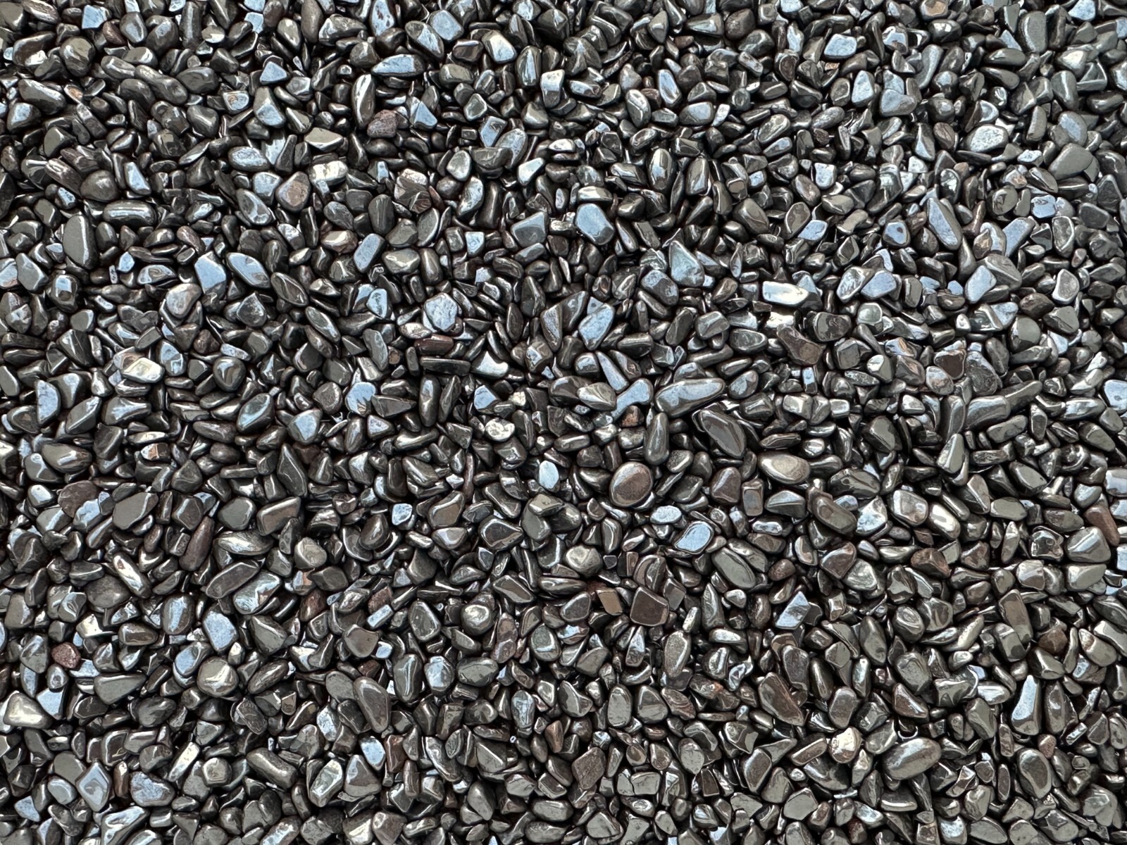 Grade A++ Hematite Semi Tumbled Gemstone Mini Chips 3 – 7 mm,Wholesale Bulk Lot