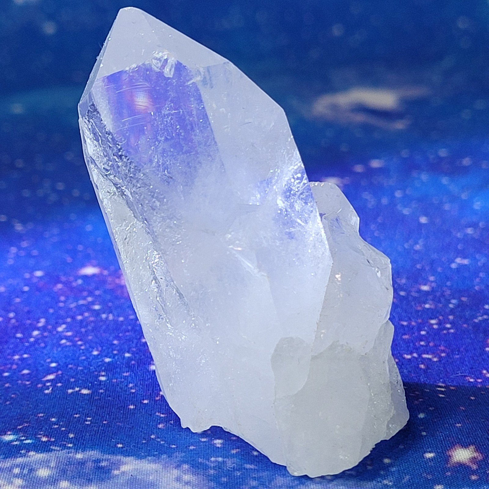 Crystal Clear Quartz Point Cluster AA Grade 87g Natural 2.7 Brazil Healing