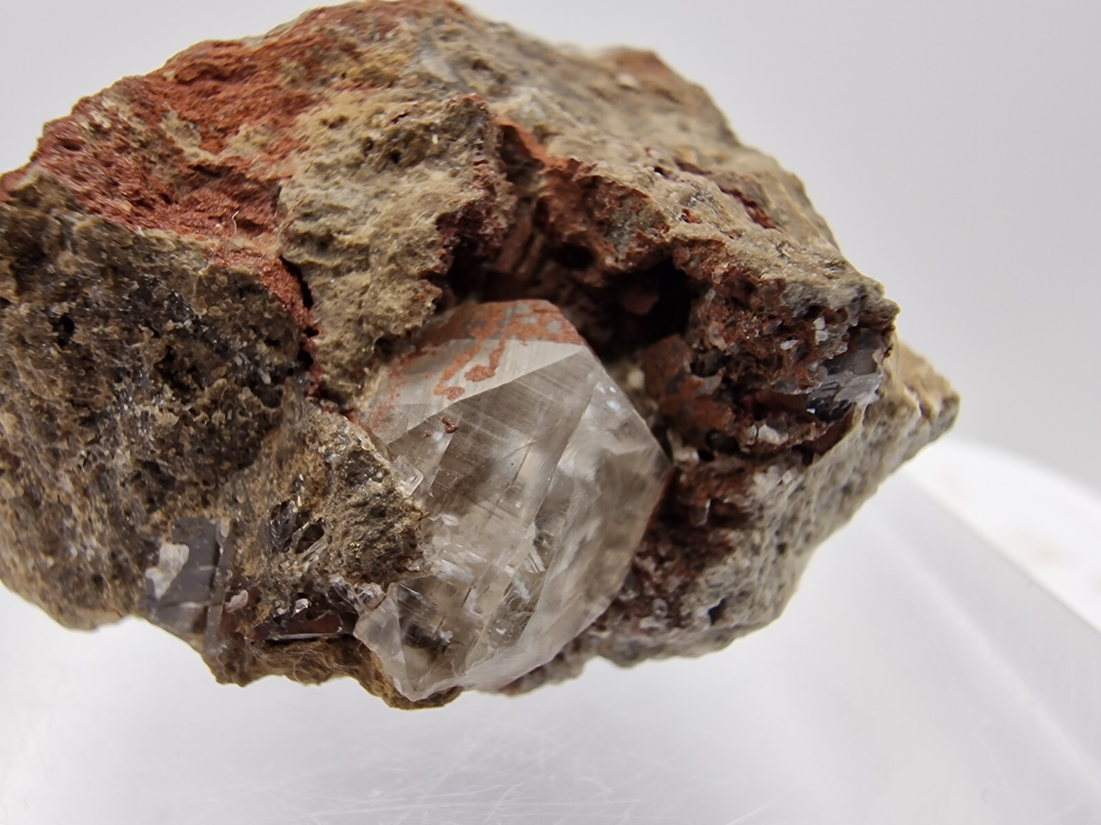 Calcite Crystal From Osmundsberg , Rättvik , Dalarna , Kopparbergs län , Sweden