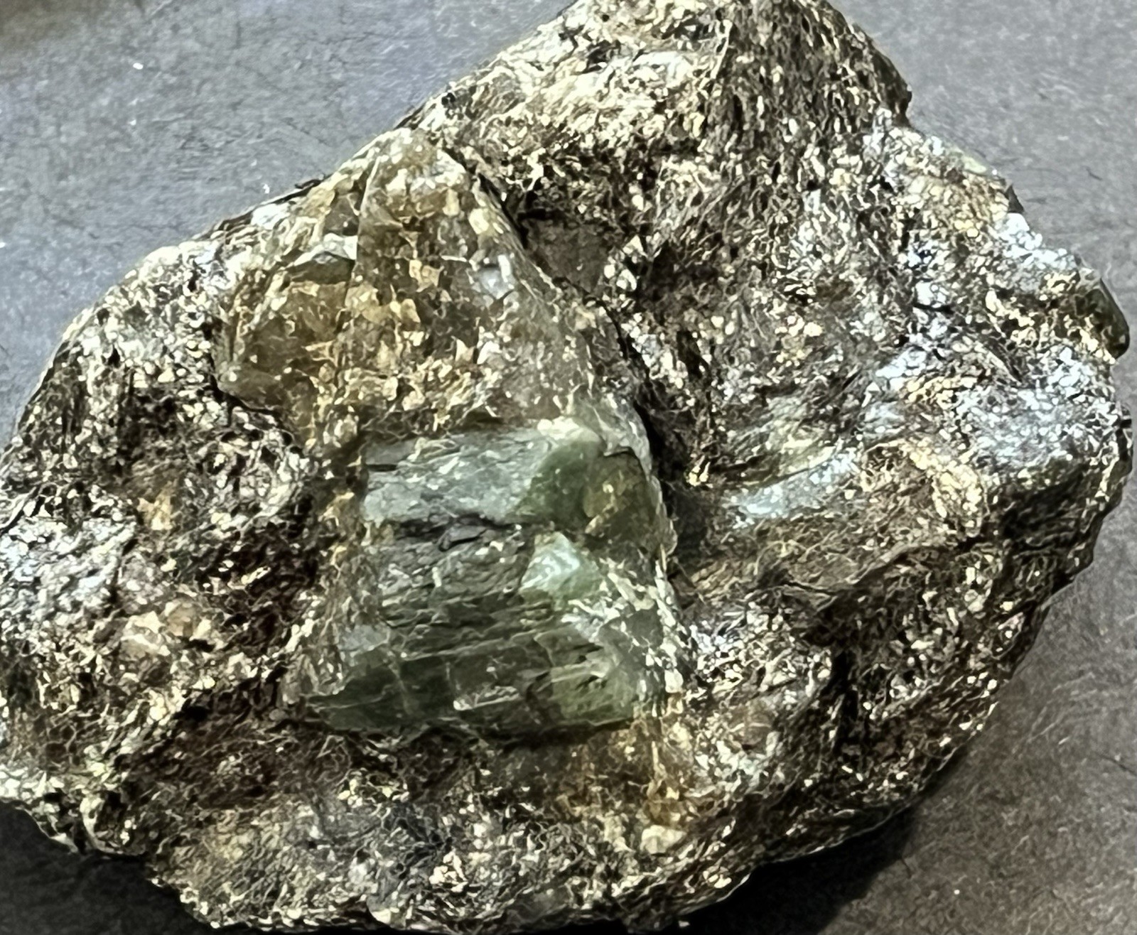 Raw Colombian Emerald Crystal, Mica Matrix 230.80ct Mineral Specimen Gem Tested