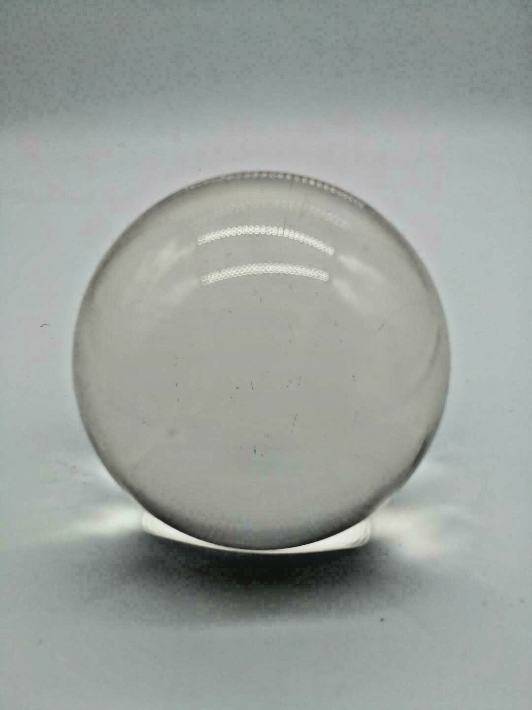 Round 30-100mm Crystal Glass Ball Lens Sphere Photography Decoration Gift US