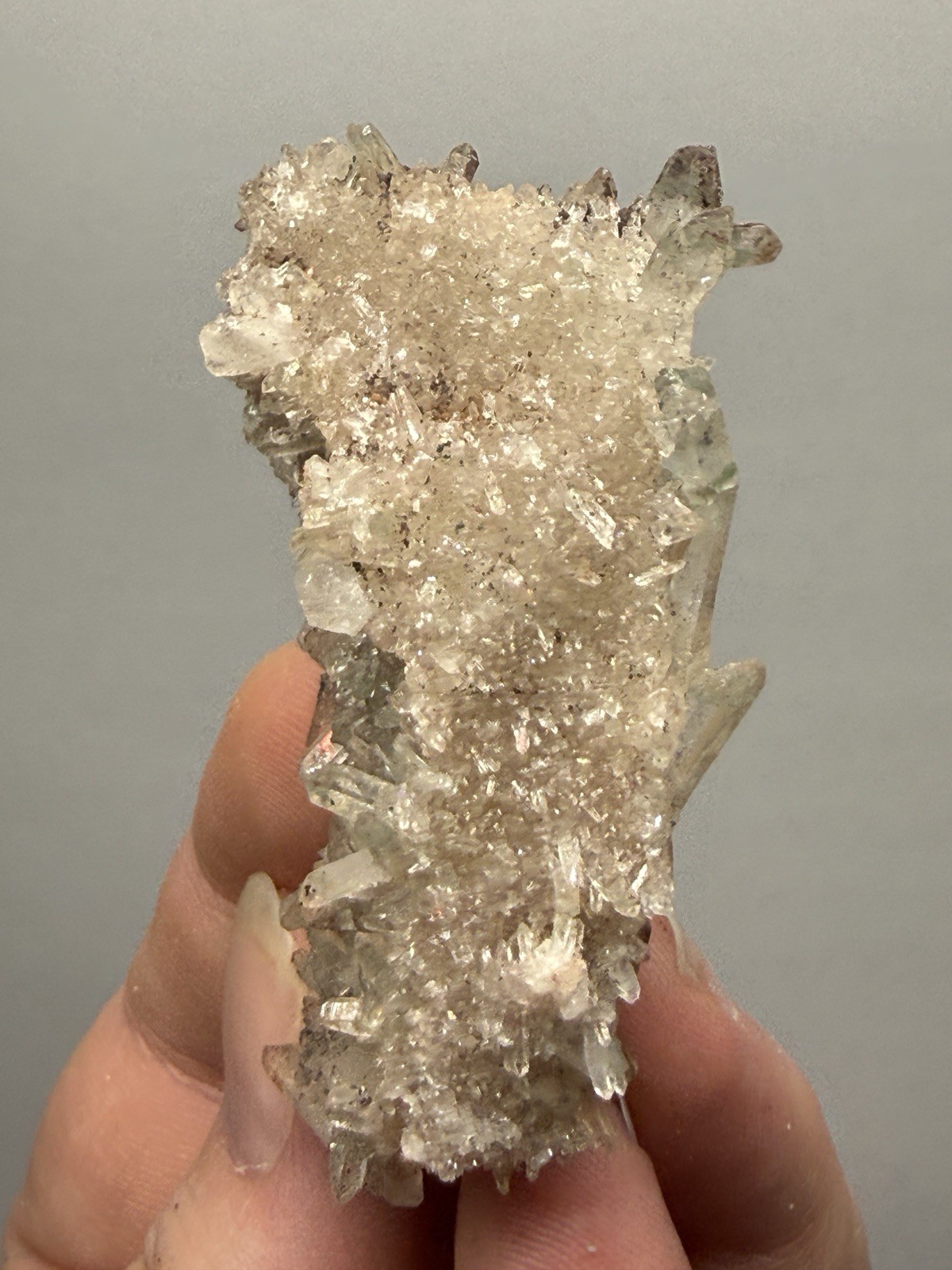 Himalayan Quartz Point Cluster on Matrix | Collector Mineral | India