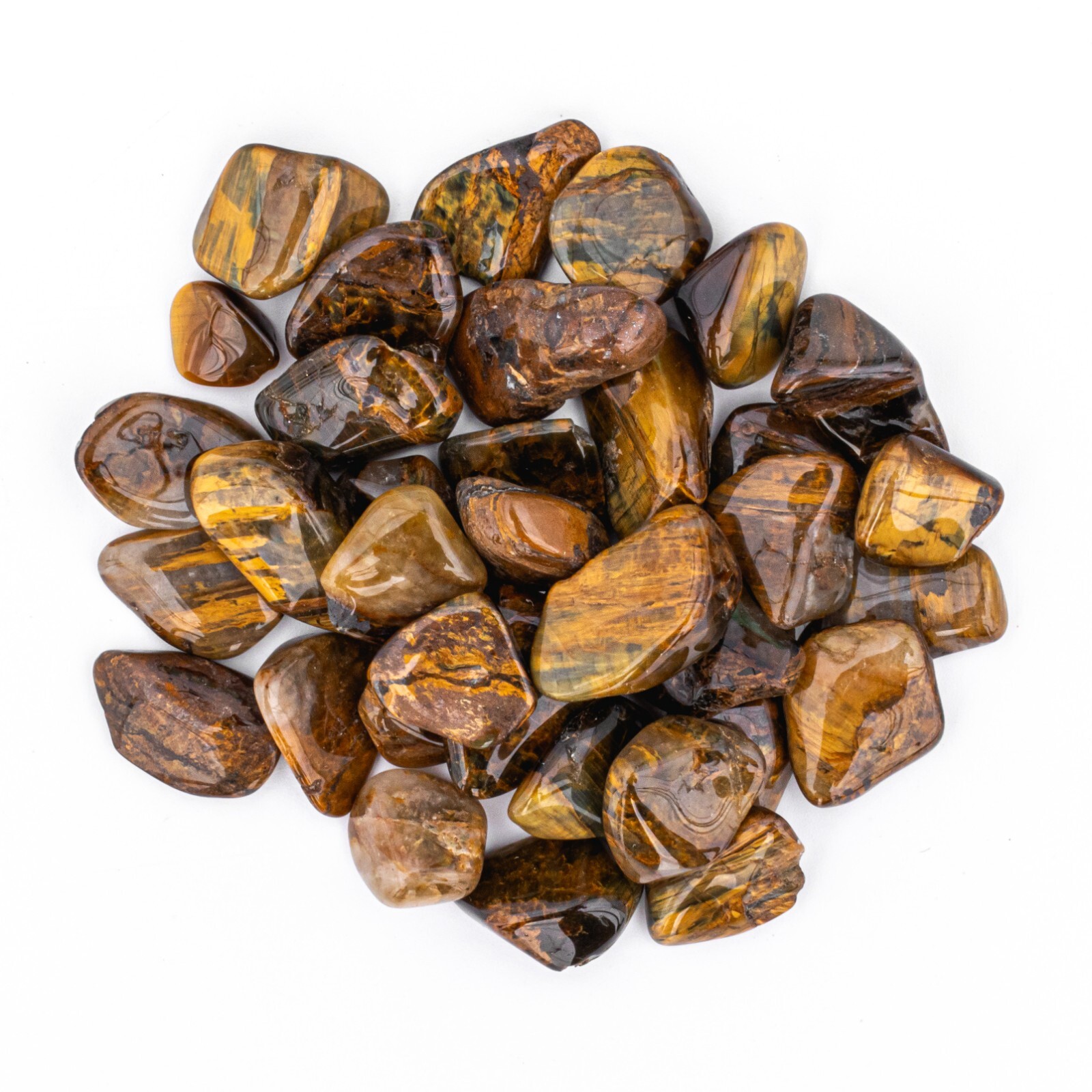 50g Tumbled Lionskin Gemstone Crystals 25-45 Stones Bulk Gems Wholesale Rocks