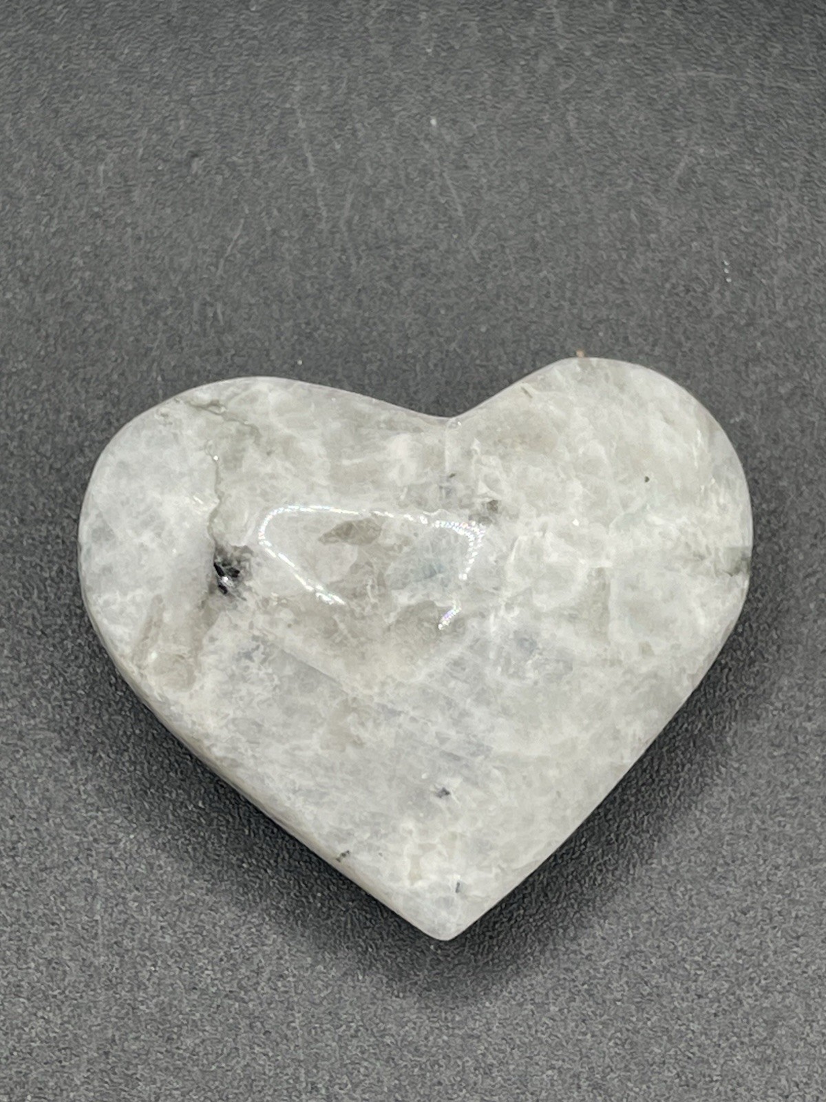 Rainbow Moonstone Heart 36g