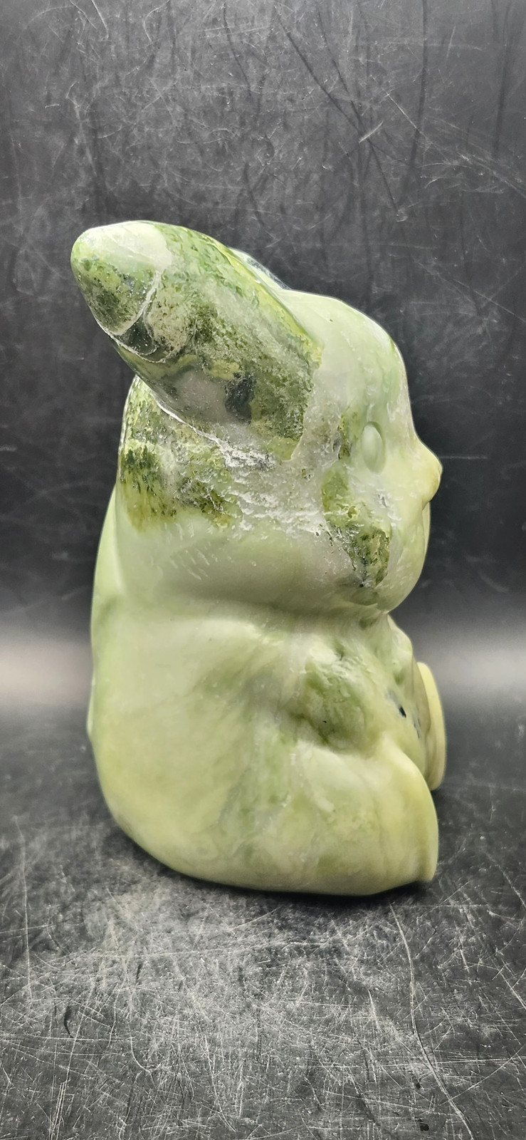 Serpentine Pikachu! 1.6 pounds, 4.5 inches tall, 2.7 inches wide