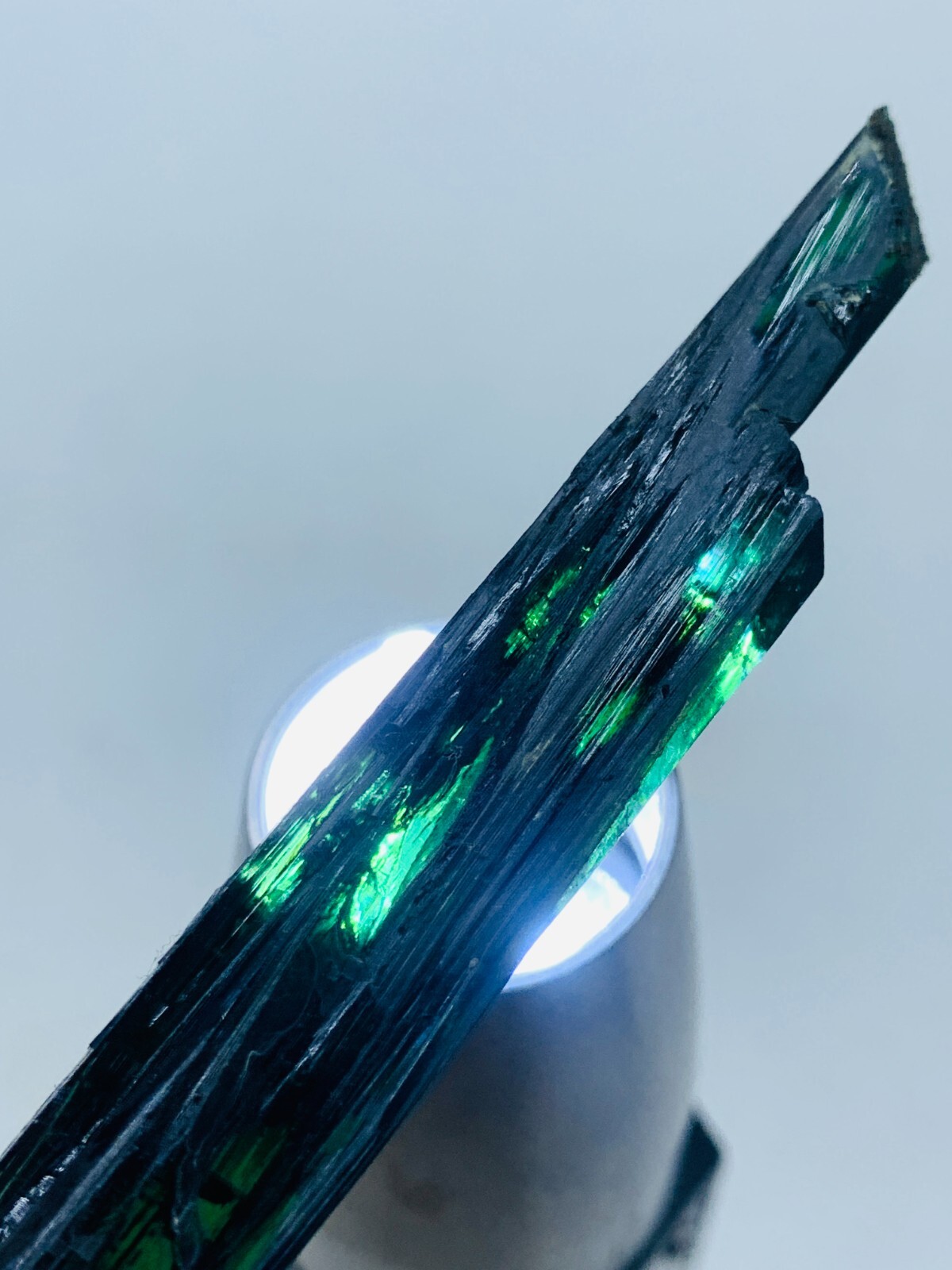 Raw Natural Vivianite Deep Green Crystal Rare Healing Specimen From Brazil 65ct