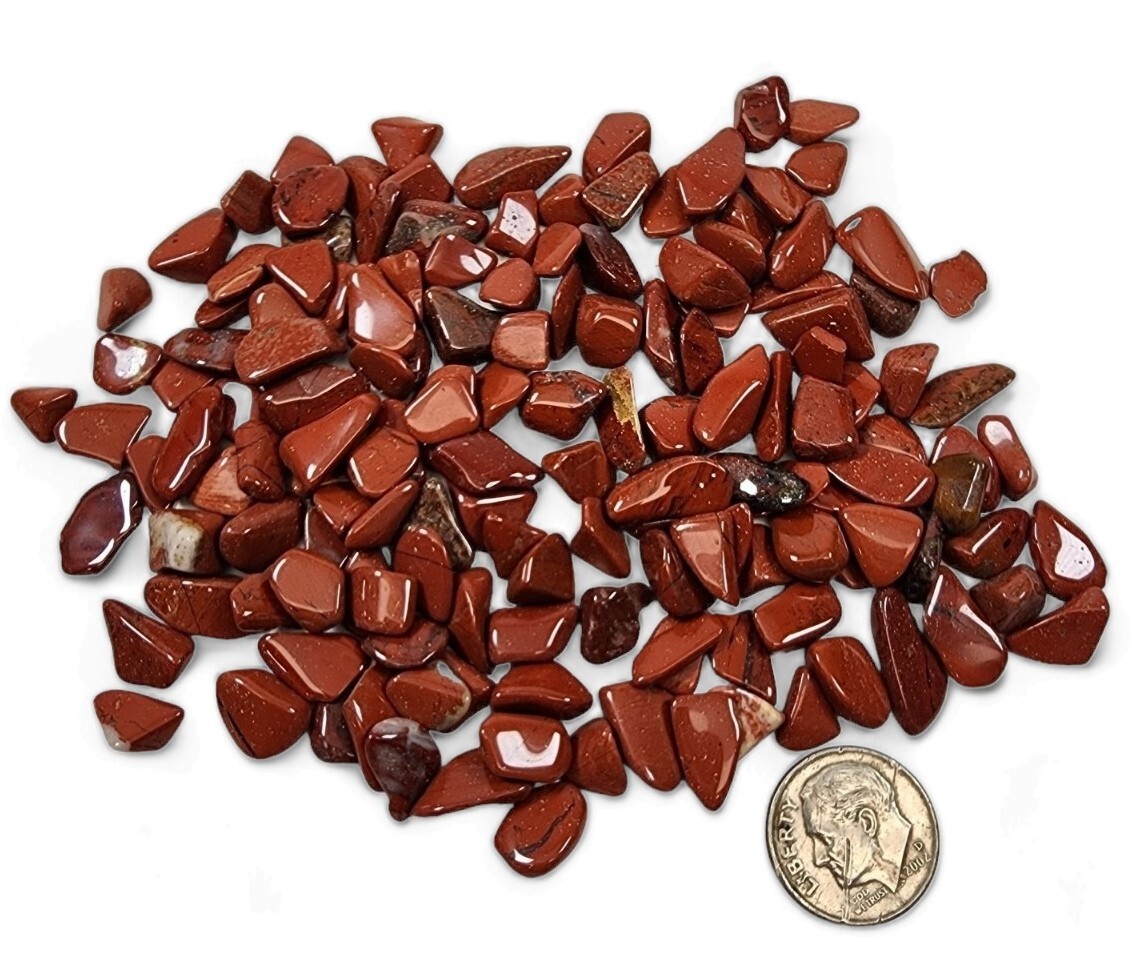 Jasper Red Polished Stones 97.1 grams