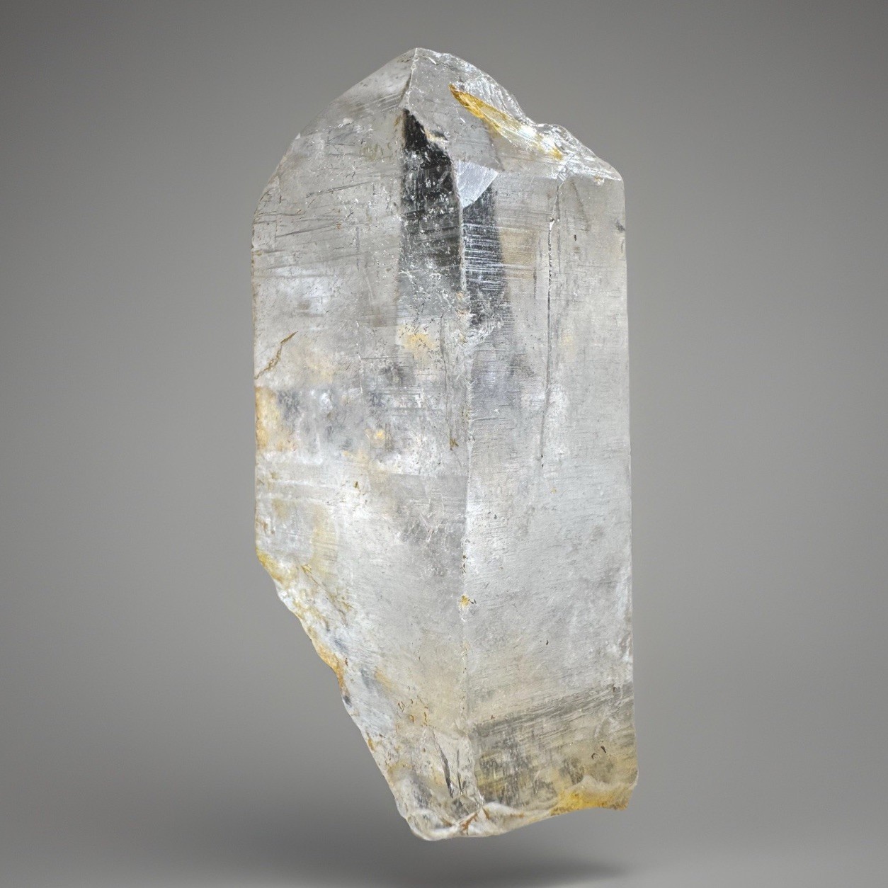 “Golden Mountain Mirror” Large Peshawar Himalayan Quartz Record Keeper Crystal