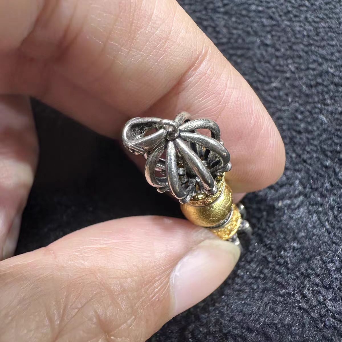 Natural Iron Meteorite Pendant Unique Cosmic Texture Hand-Polished Collectible