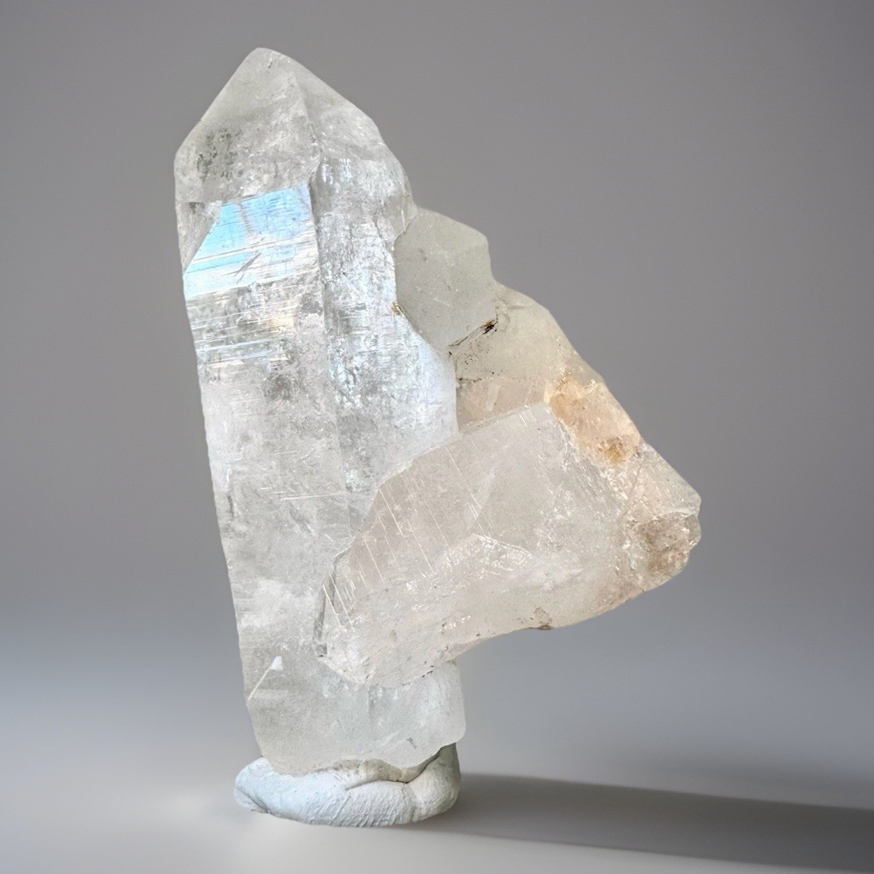 “Frosted Silver Nest” Hashupi Himalayan Quartz Druzy Recrystallized Crystal