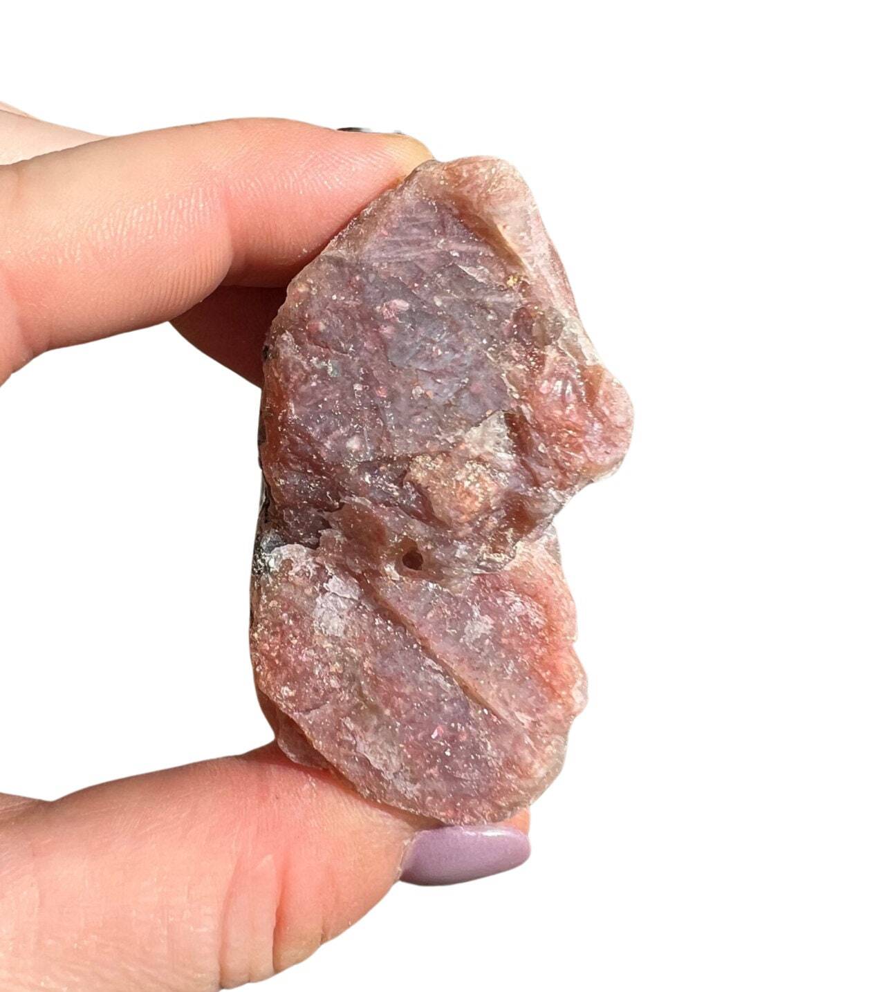 Raw Sunstone Gemstone (Grade A) Natural Sunstone, Rough Stone from India