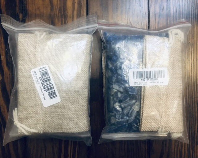 (2) NEW Packs of Sunyik Natural Raw Stones