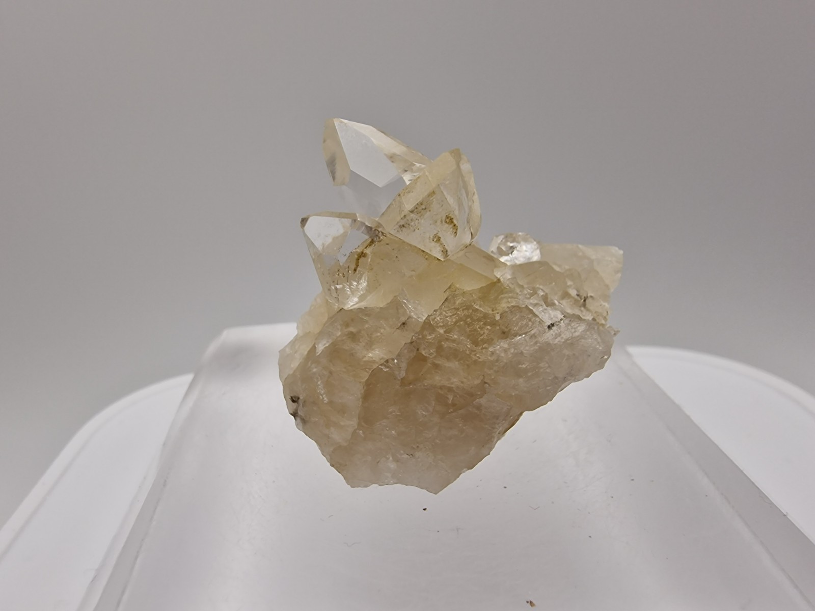 Quartz Crystal From Västsjön , Offerdal , Jämtland , Sweden