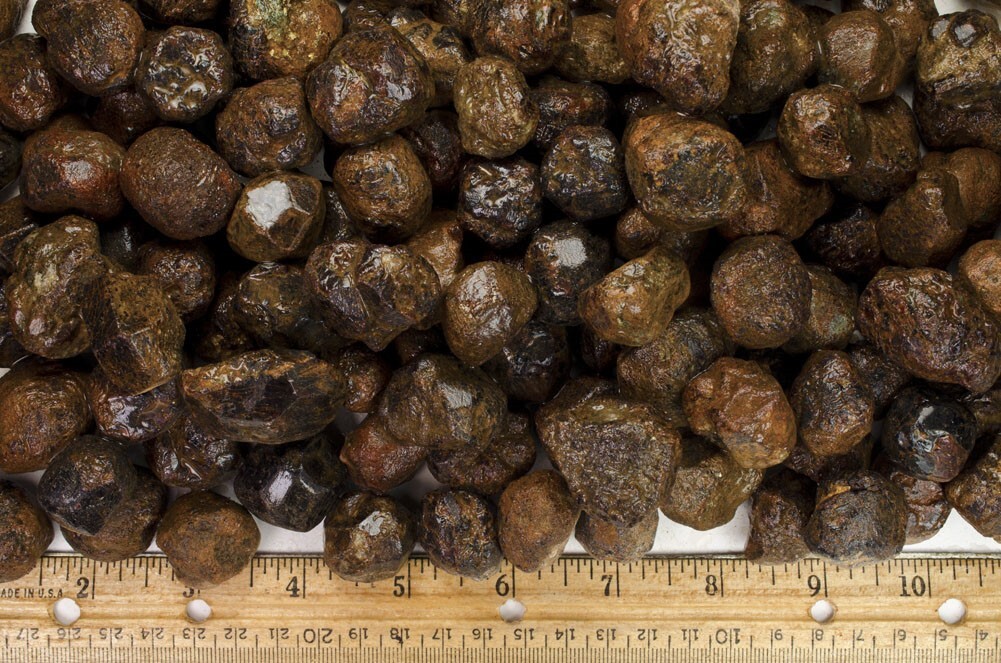 1/2 lb Mali Garnet Rough Stones -Natural Crystal Mineral Rock Specimens Tumbling