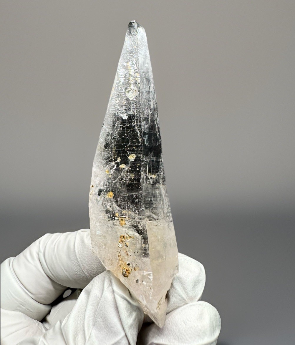 “Sealed Sand Blade” Ganesh Himalayan Quartz Akashic Graphite Inclusions Crystal