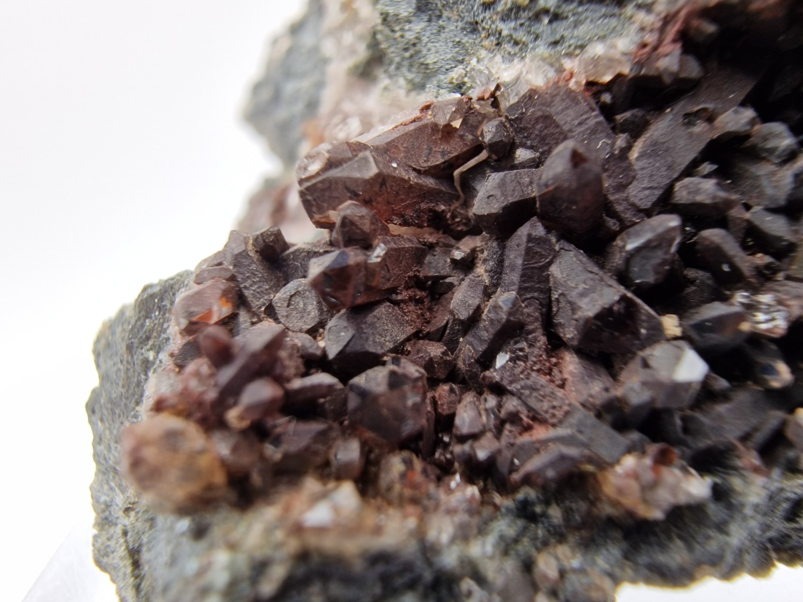 Smoky Quartz Crystals From Ställberg Mines , Strasså , Örebro län , Sweden