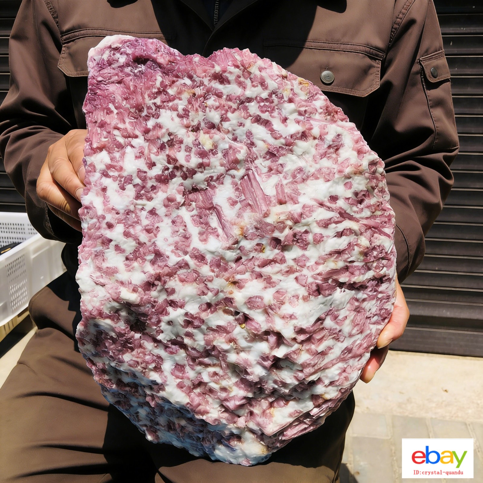 11.8Kg Natural Pink Tourmaline in Quartz Rough Mineral Specimen Heaing KH1458