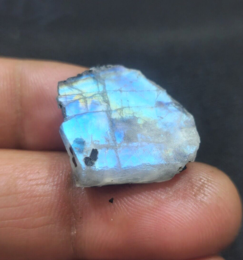 Ultimate A+ Rainbow Moonstone Raw 29.30 Crt Loose Gemstone Jewelry For Making