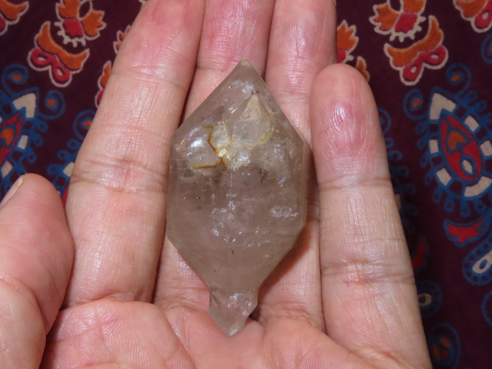 Nepal Himalayan Natural Raw Quartz Crystal Point Healing Crystal Wand (u7)