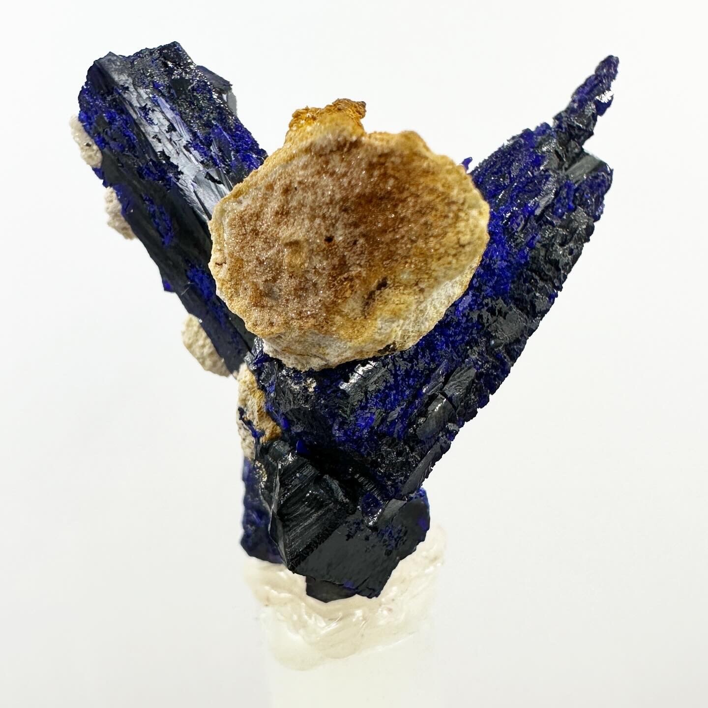 Beautiful Azurite Crystal From Khénifra Region Morocco -3,5×2,5×2 cm-Mineral