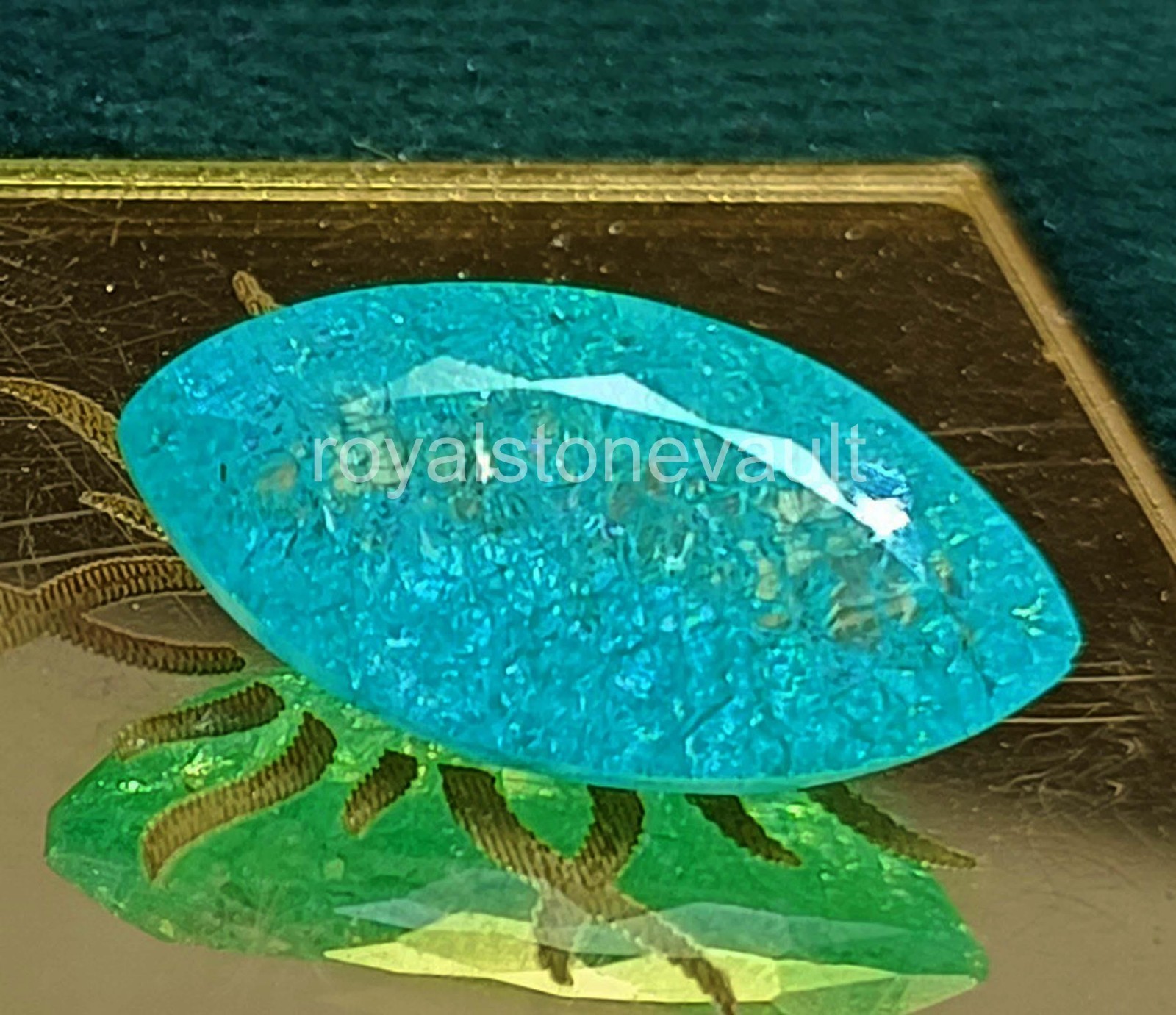 12.00 Ct Natural Green Emerald Marquise Shape Loose Gemstone IGL Certified 5AOI