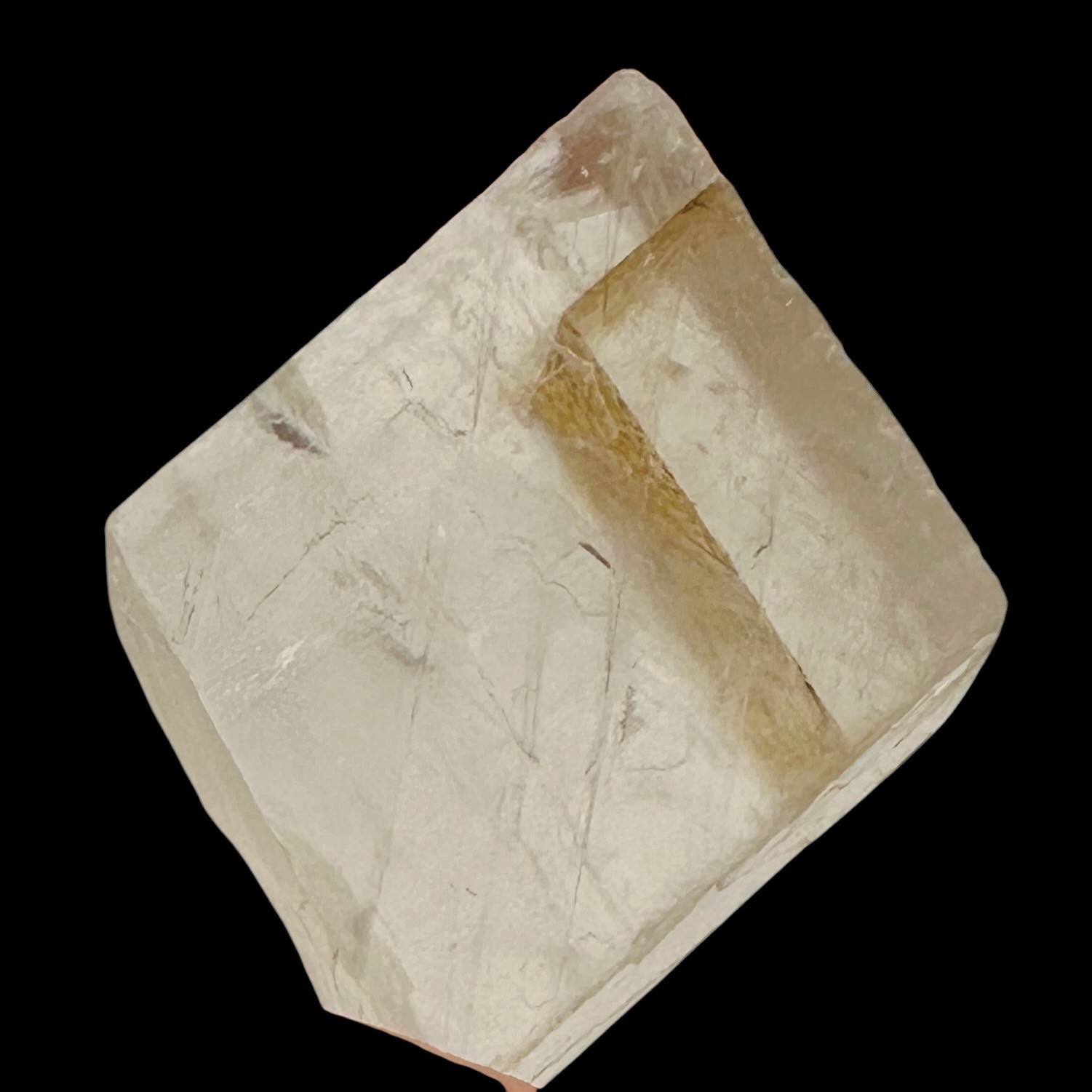 Optical Calcite Iceland Spar 25g Rectangular Display Specimen| 27x26x12mm|Clear|