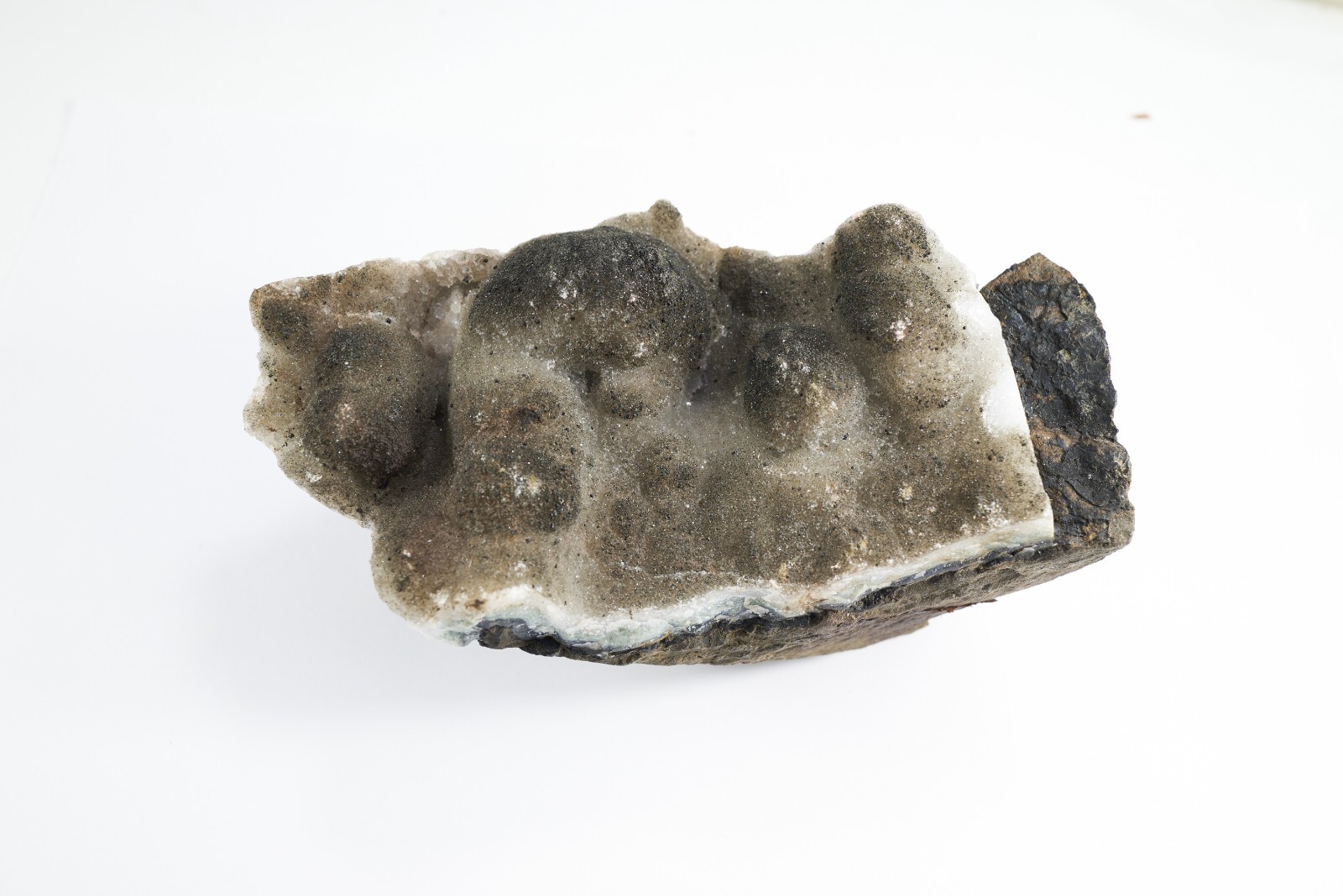 Gray mountain crystal inclusion, like the dark scenes in the movie