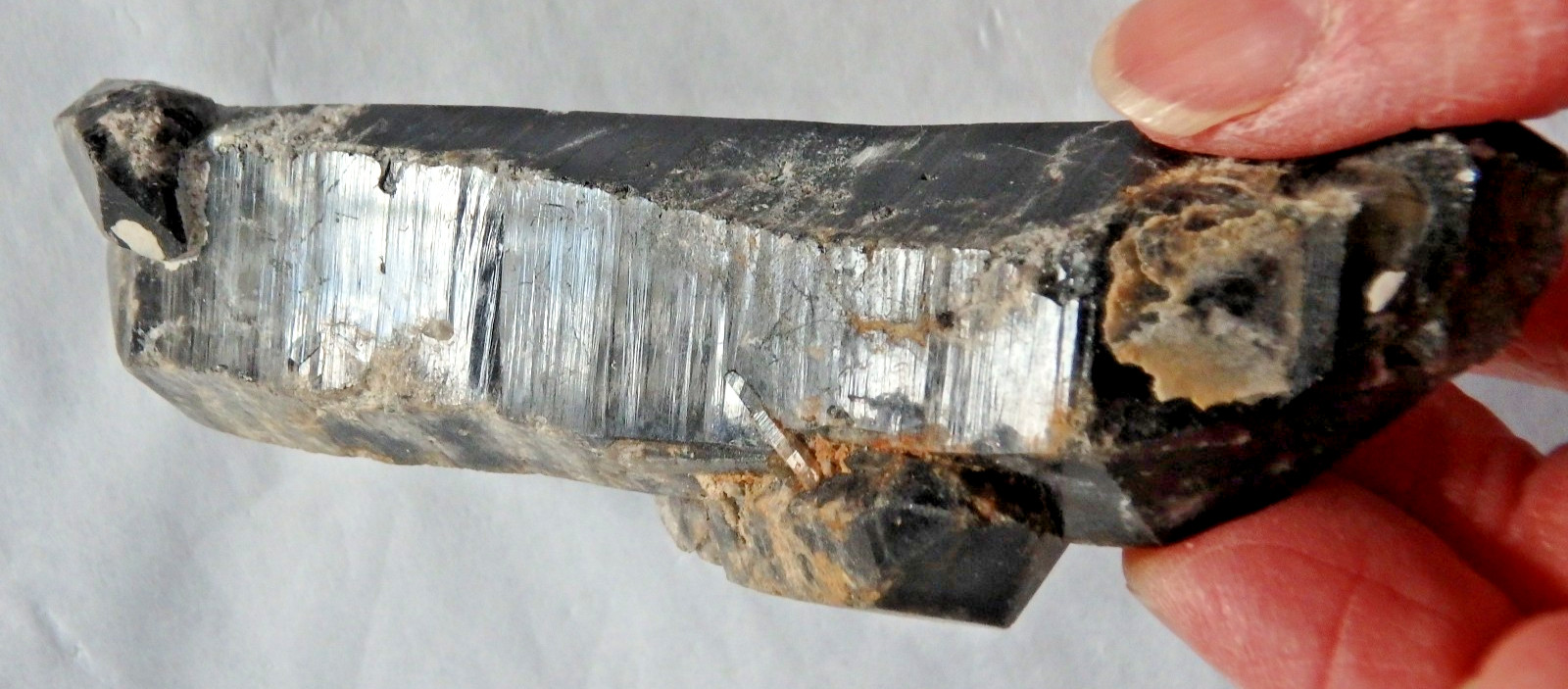Crystal ✨ Black Quartz Inner Mongolian 98.9 grams