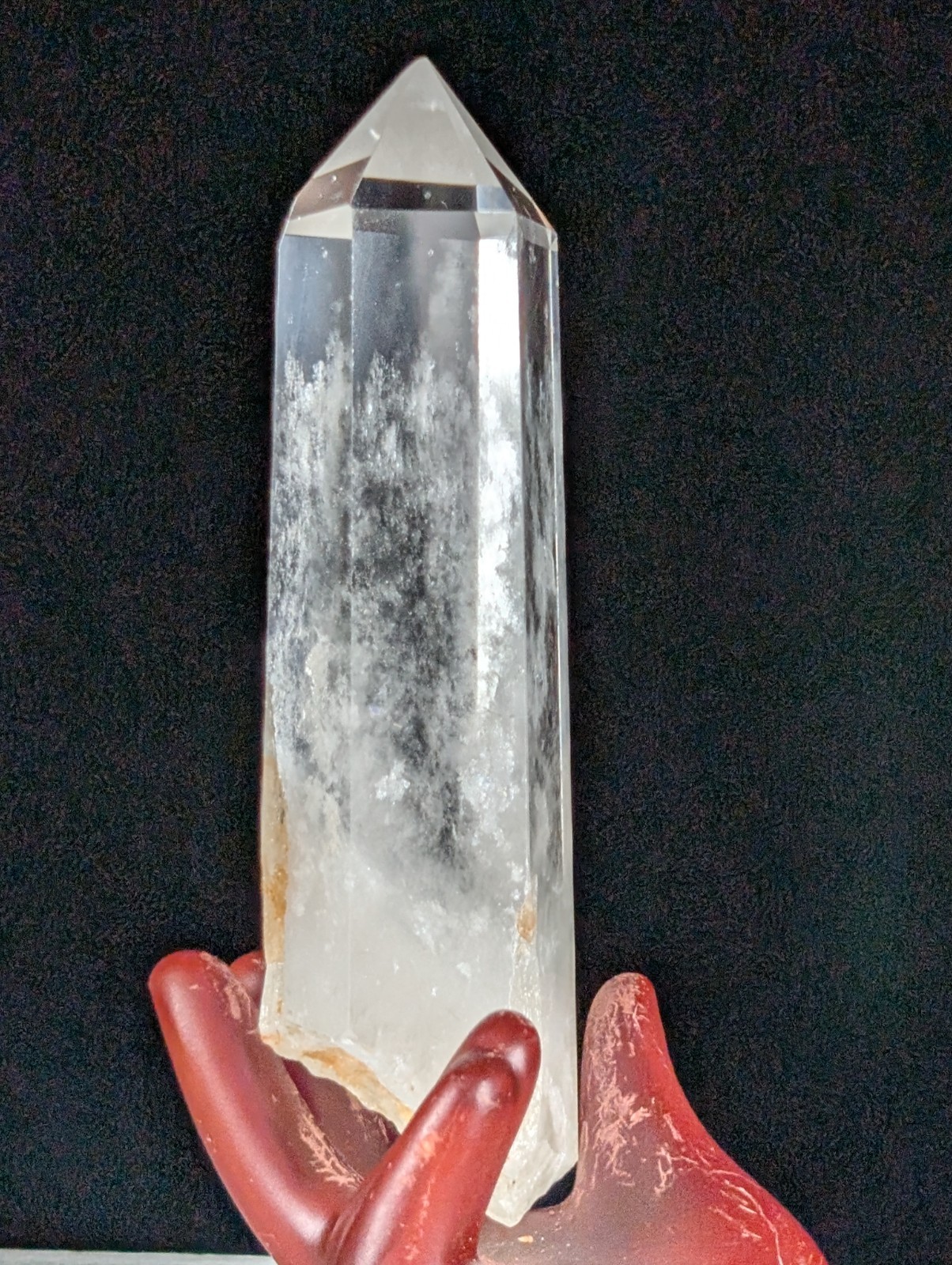 Clear Quartz Tower Raw Polished Point Crystal Gemstone Wand Chakra
