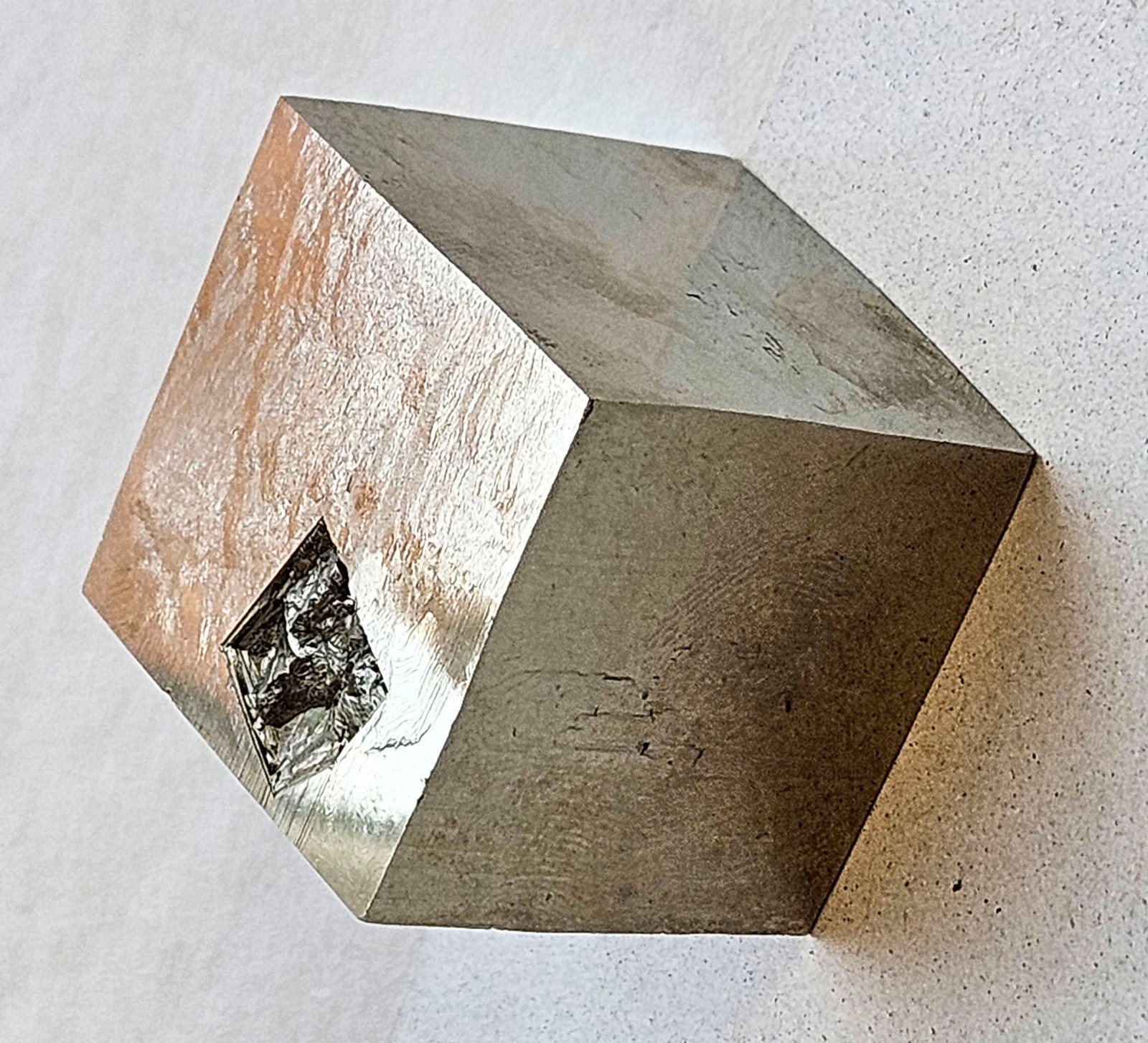 Gorgeous Pyrite Cube – Navajun, Spain