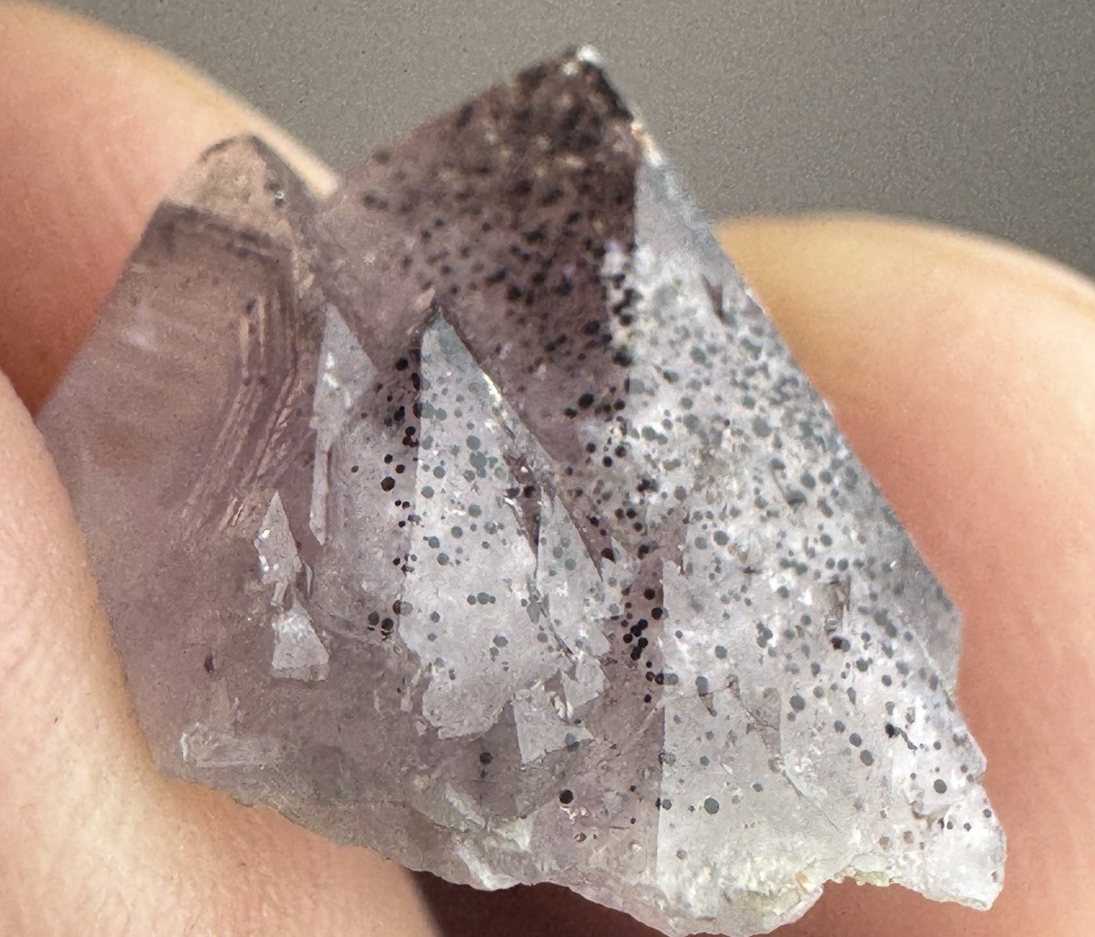 4 Piece Collection of Boreal Amethyst Auralite23 Genuine Crystals from Canada