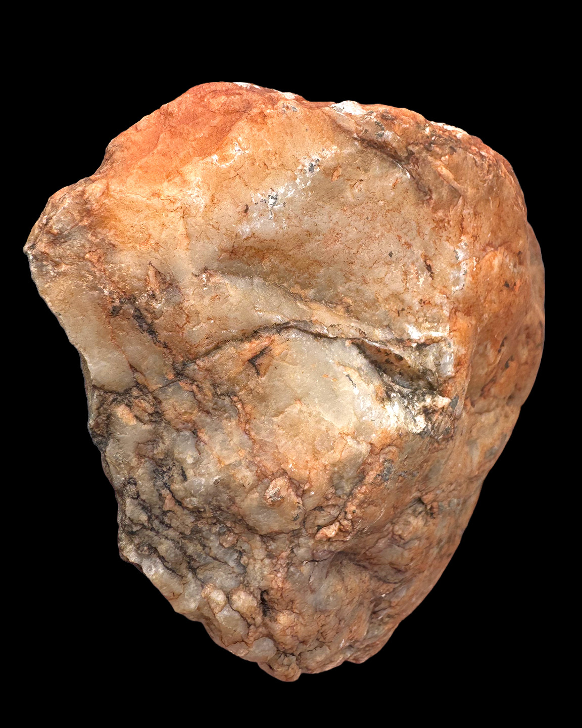 1 LB Red Ferruginous Quartz Natural Rough for cabbing or display from Arizona