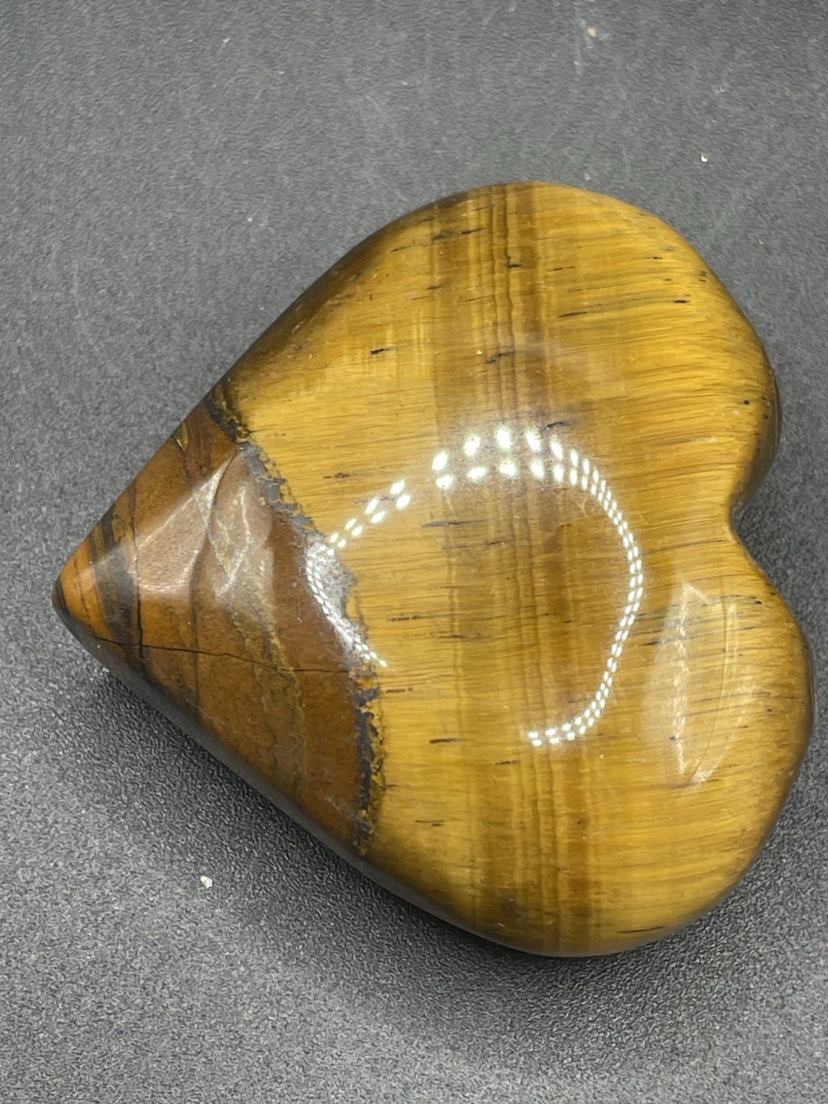 Tiger’s Eye Heart 98g