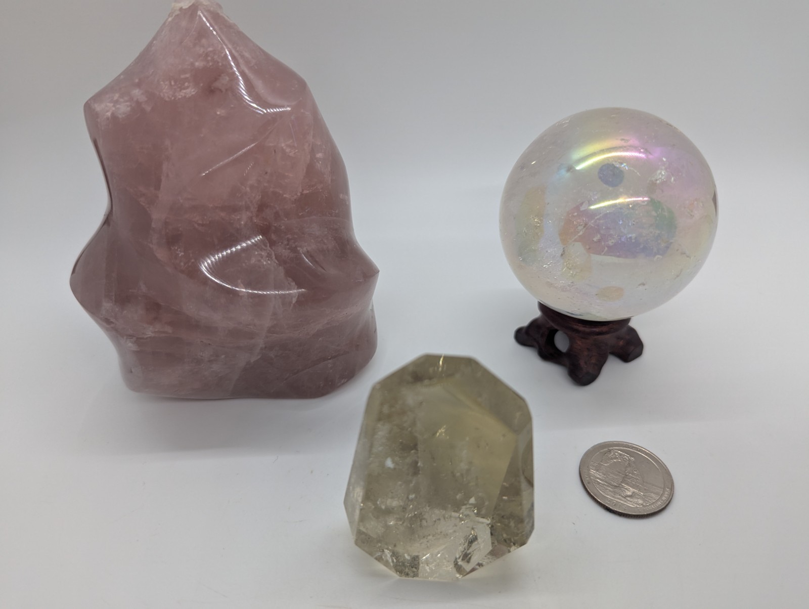 Natural Crystal Variety Set Flame