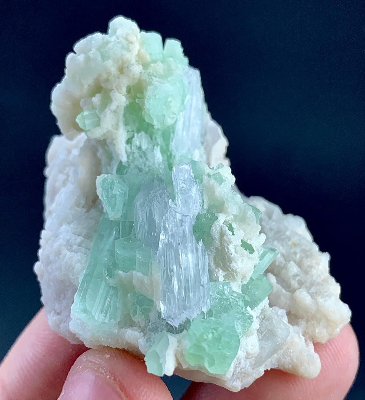 146 Carat Tourmaline Crystal With Kunzite Specimen From Afghanistan
