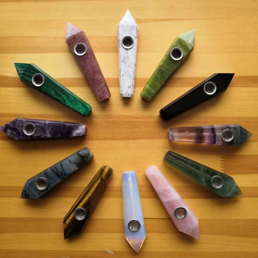 Special For Bulk Purchase! Natural Blend Materials Pipe Supplies Quartz Crystal