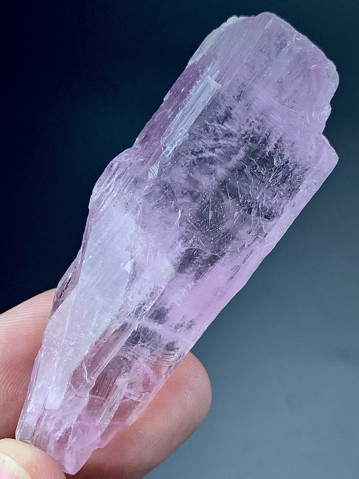250 Carat Natural Pink Kunzite Crystal Specimen From Afghanistan