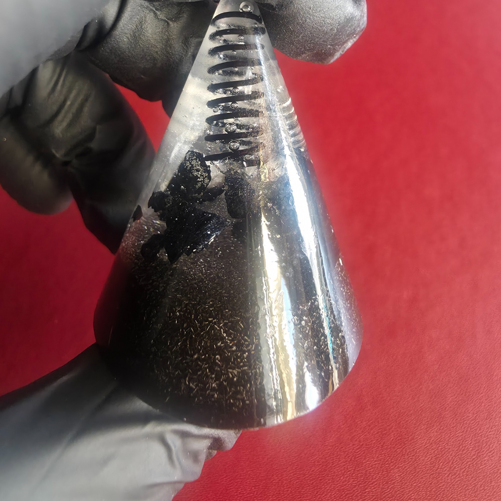 Orgonite Protection Cone Orgone Energy Generator Crystal Blk Tourmaline Selenite