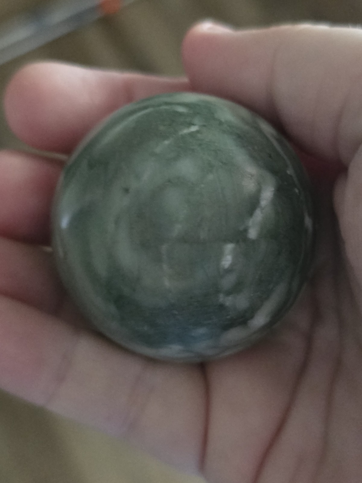 1.92 inch Zebra Jasper Sphere polished Make an offer